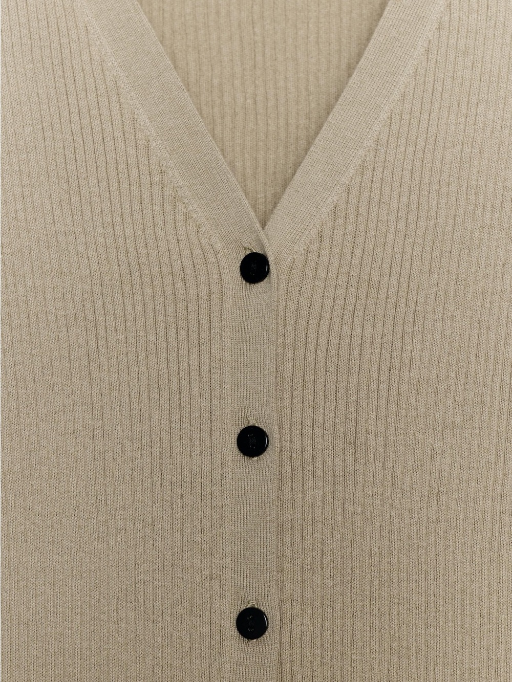 Zara contrast Rib cardigan - Picture 8 of 8